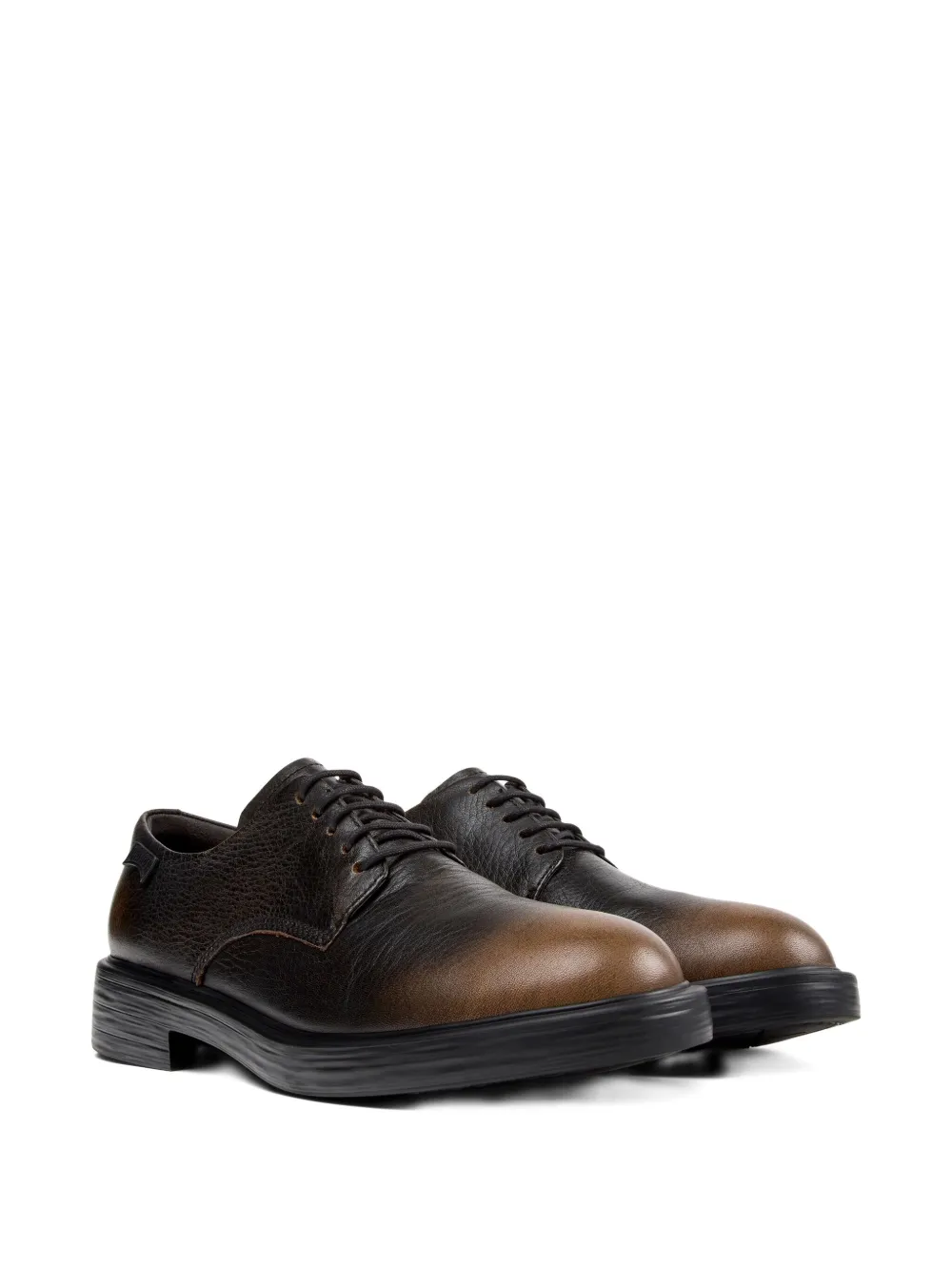 Camper Dea lace-up leather shoes Black