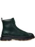 Camper Brutus lace-up leather boots - Green