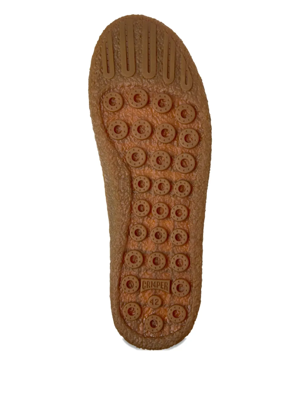 Camper suede lace-up boots Red