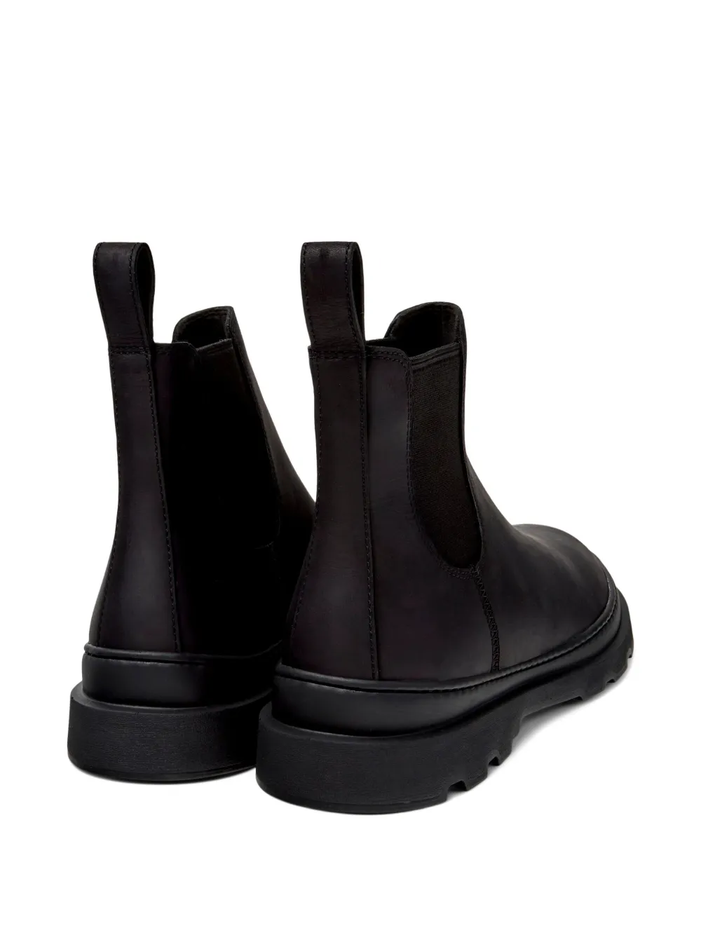 Camper Brutus nubuck leren Chelsea laarzen Zwart