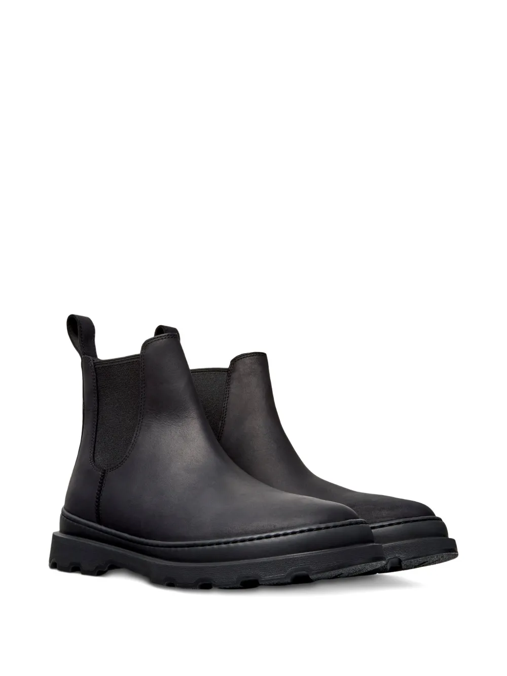 Camper Brutus nubuck leren Chelsea laarzen Zwart