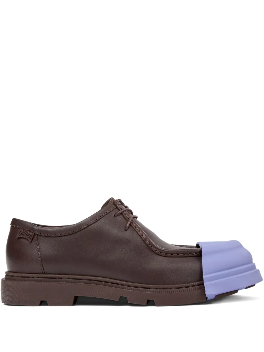 Camper Junction leather Oxford shoes Brown