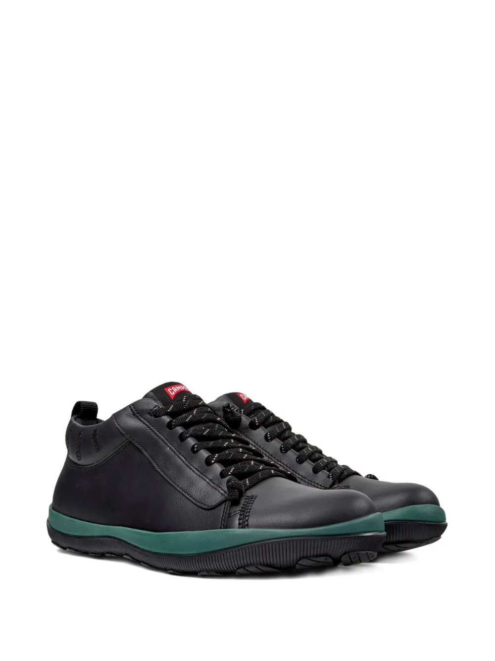 Camper Peu Pista GM leather lace-up sneakers Black