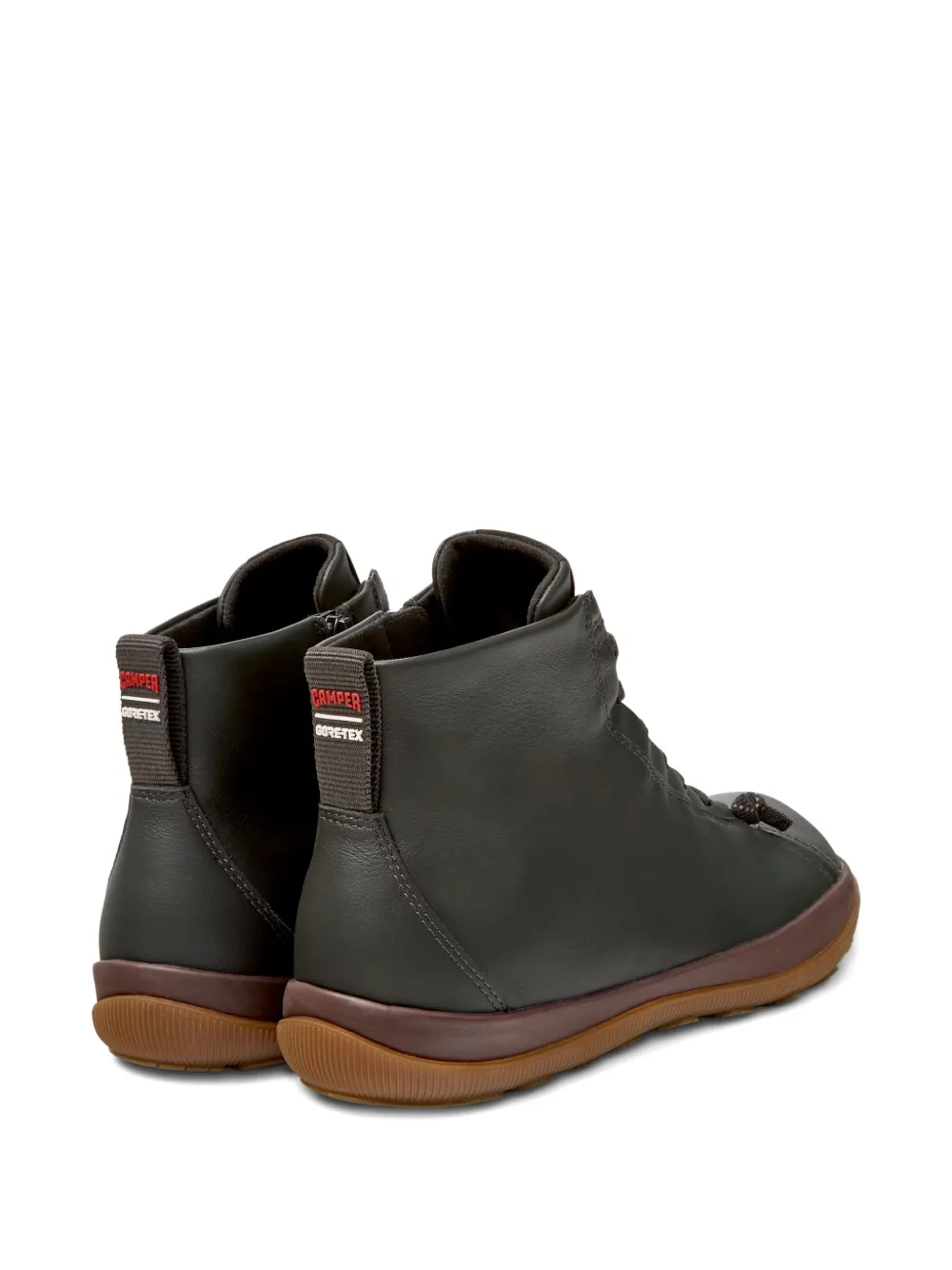 Camper Peu Pista GM lace-up leather sneakers Black