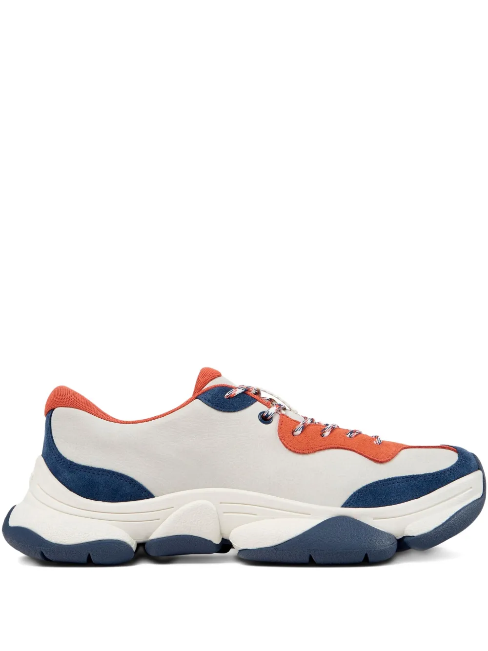 Camper Karst 2 leather panelled sneakers White