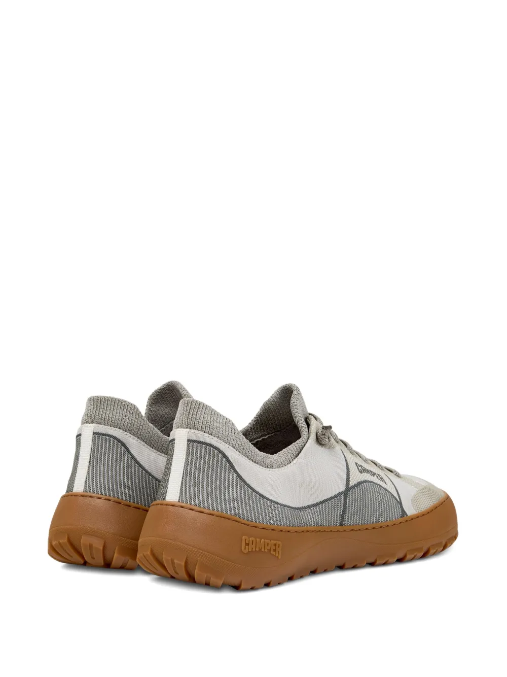 Camper Jaw sneakers met logo Beige