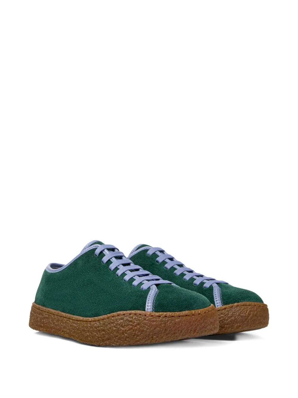 Camper Peu Terreno suede lace-up sneakers Green