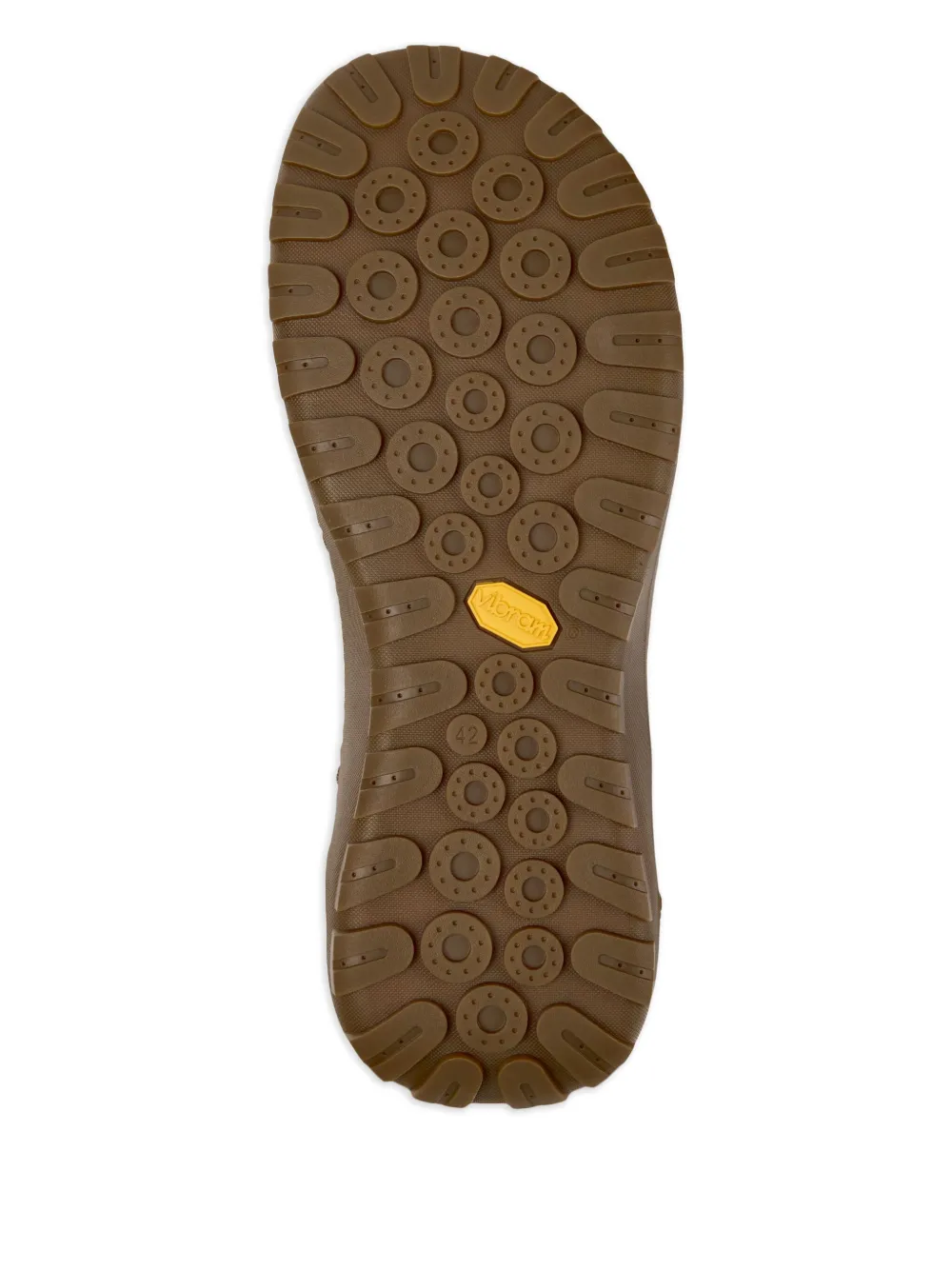 Camper Peu Serra ribbed-collar leather sneakers Brown