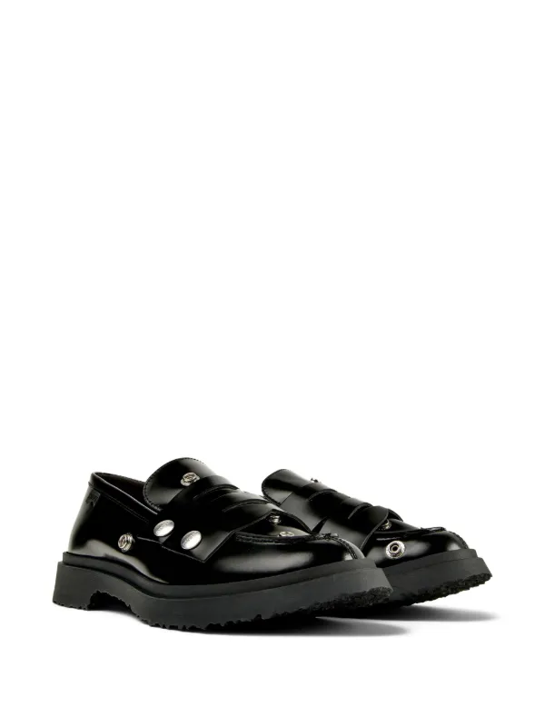 CAMPER 黒 ローファー welden 37 Walden Black Formal Shoes for Men - Spring/Summer collection