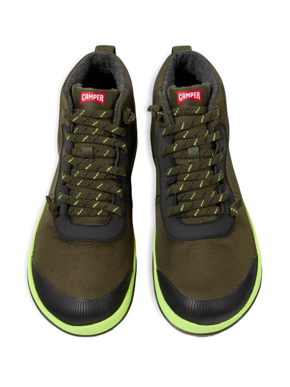 Camper Peu Pista lace-up hiking boots Brown