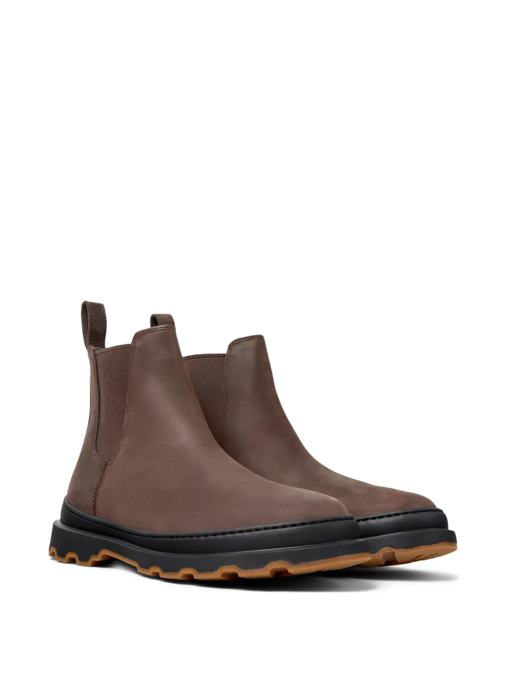 Camper Brutus elastic-panels boots Brown