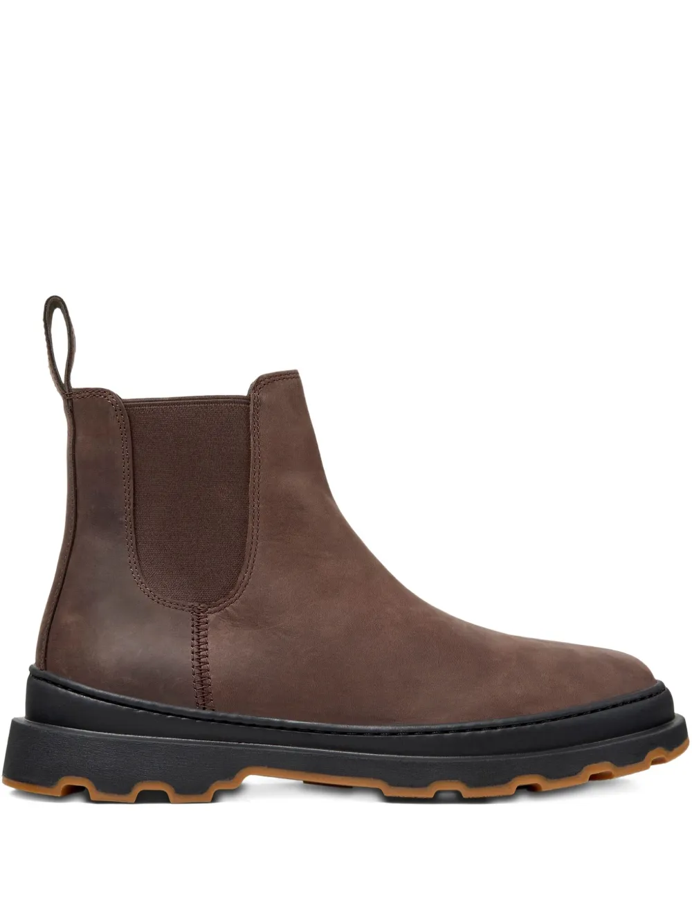 Camper Brutus elastic-panels boots Brown