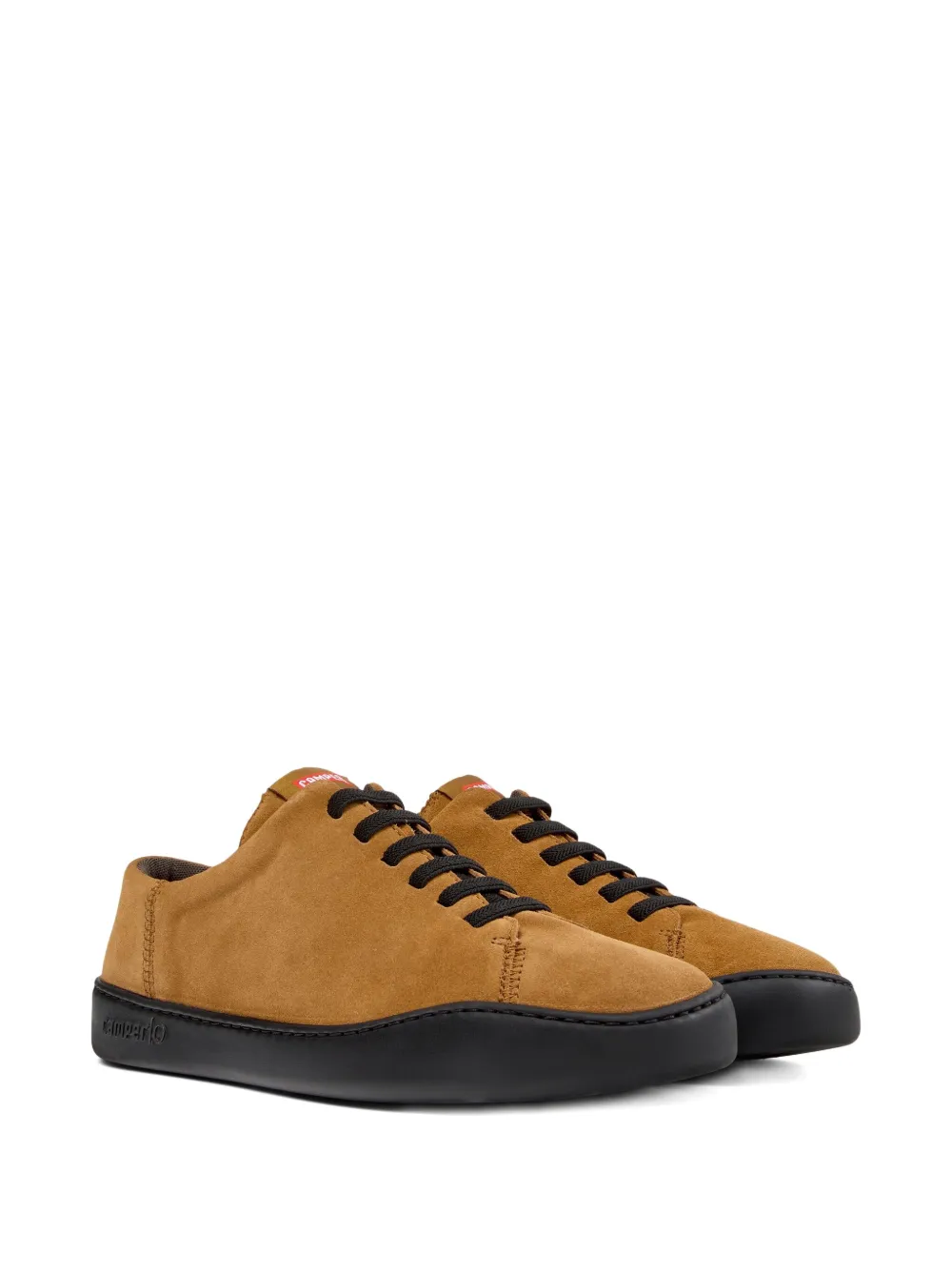Camper Peu Touring lace-up suede sneakers Brown