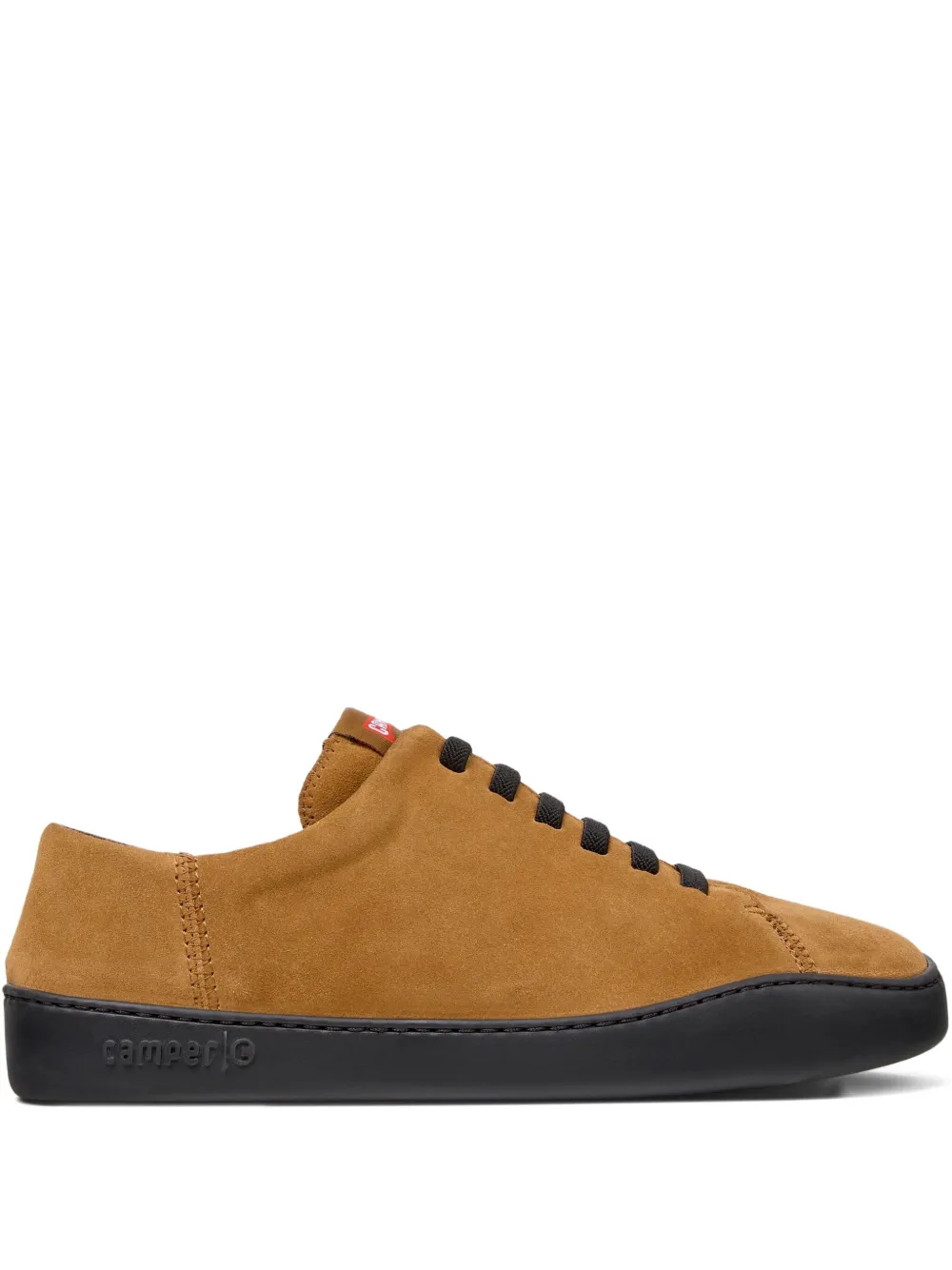 Camper Peu Touring lace-up suede sneakers Brown