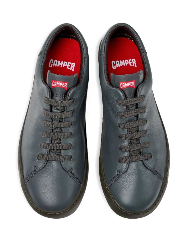 Camper レースアップ レザースニーカー | グレー | FARFETCH JP