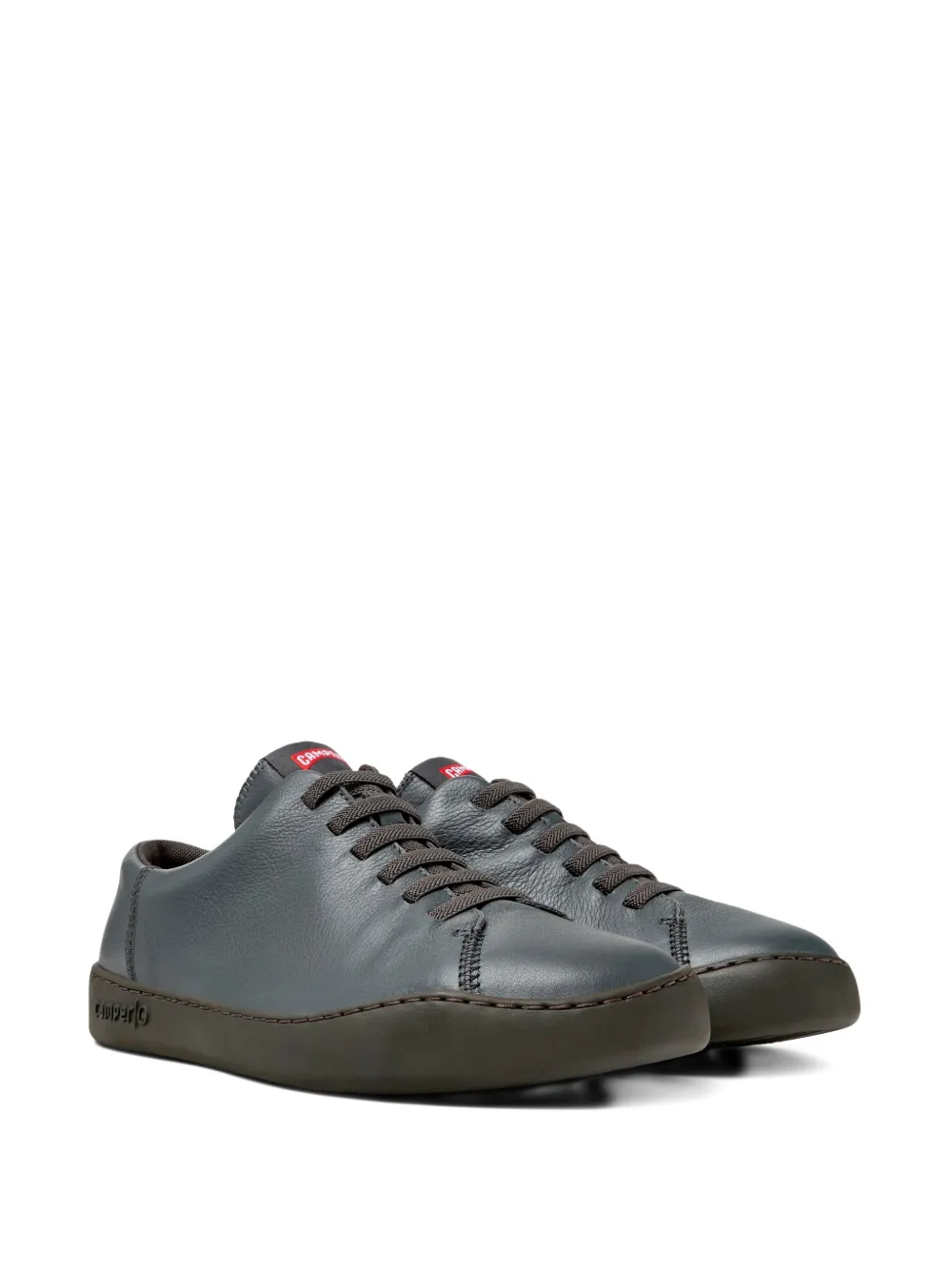 Camper leather lace-up sneakers Grey