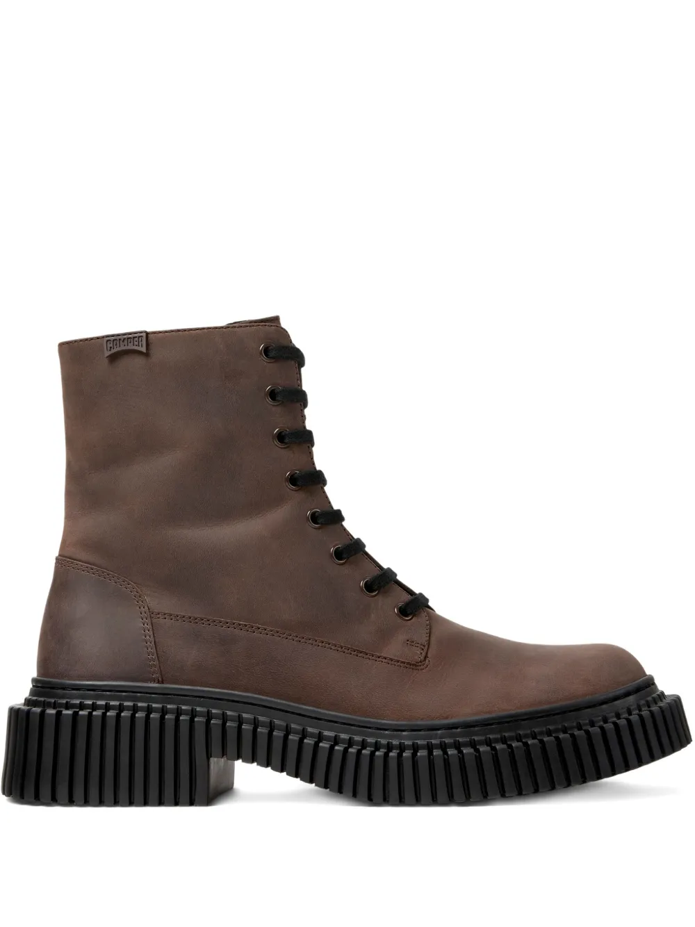 Camper Pix Berlin lace-up chunky-sole boots Brown