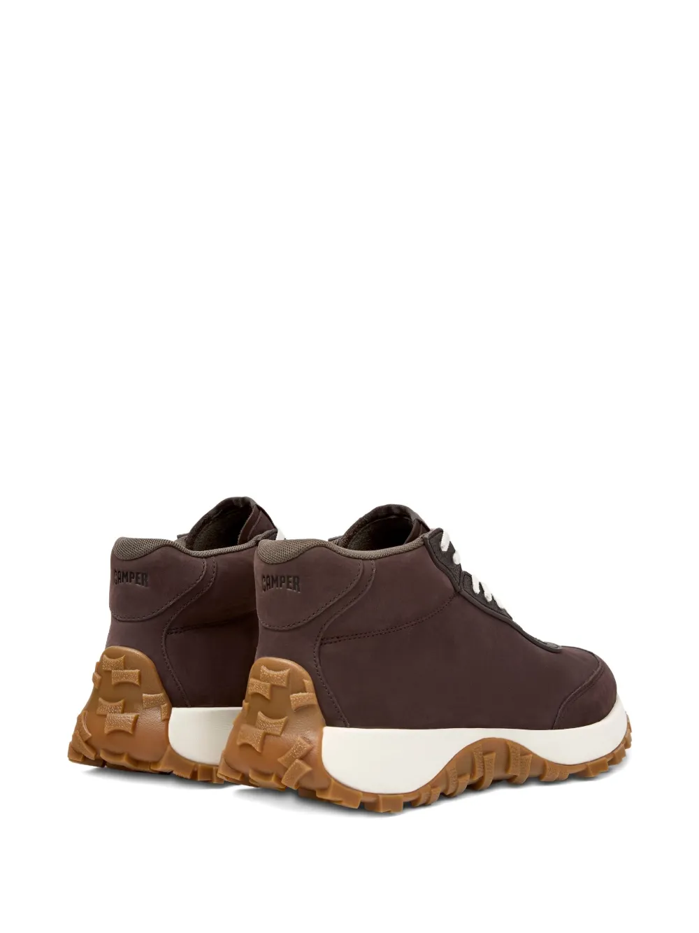 Camper x Vibram Drift Trail lace-up hi-tops boots Brown