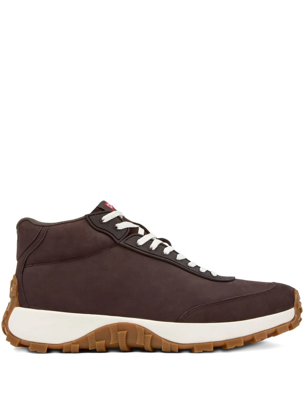 Camper x Vibram Drift Trail lace-up hi-tops boots Brown