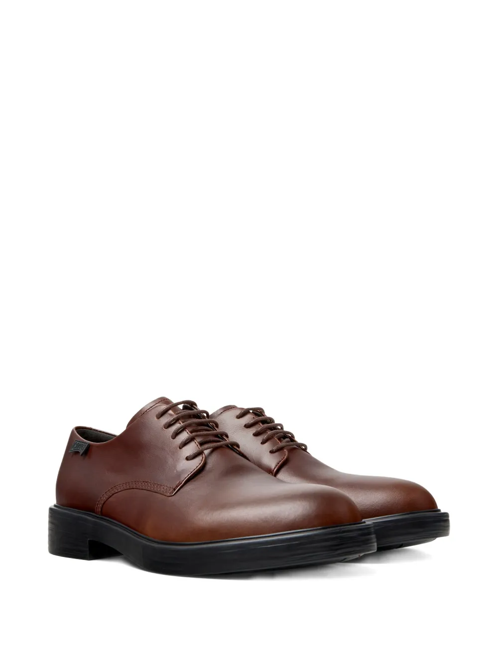 Camper Dean leather Derby shoes Brown