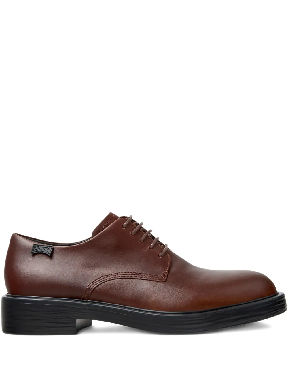 Camper Dean leather Derby shoes Brown