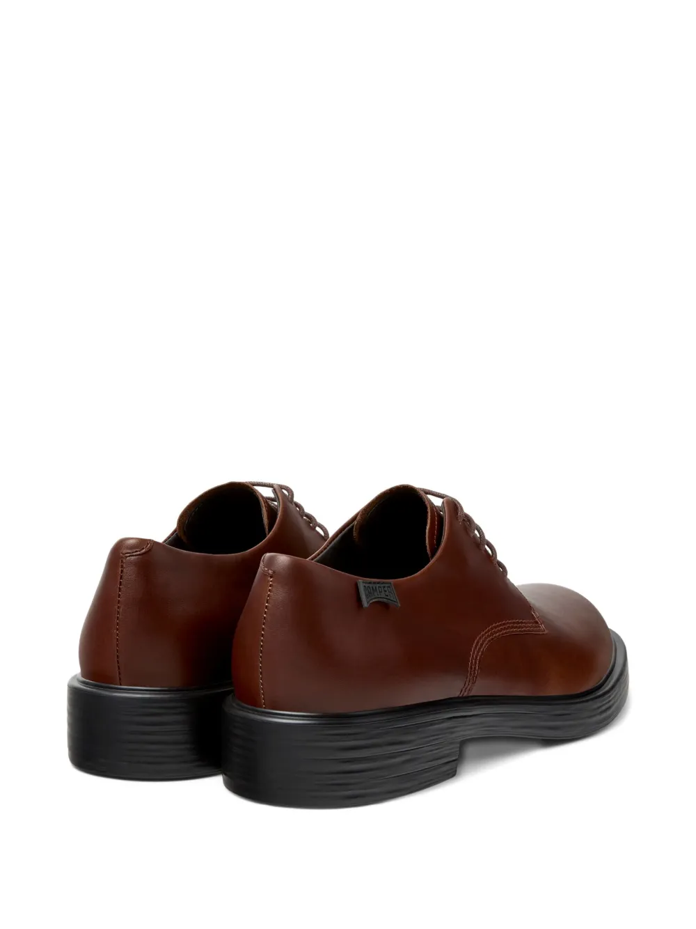 Camper Dean leather Derby shoes Brown