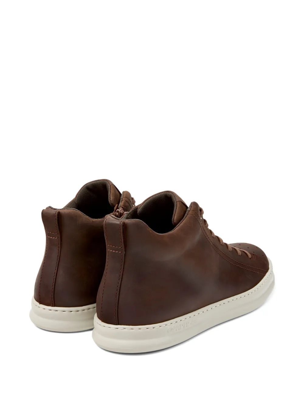 Camper Runner lace-up leather sneakers Brown