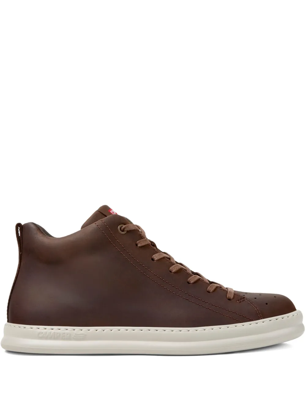 Camper Runner lace-up leather sneakers Brown