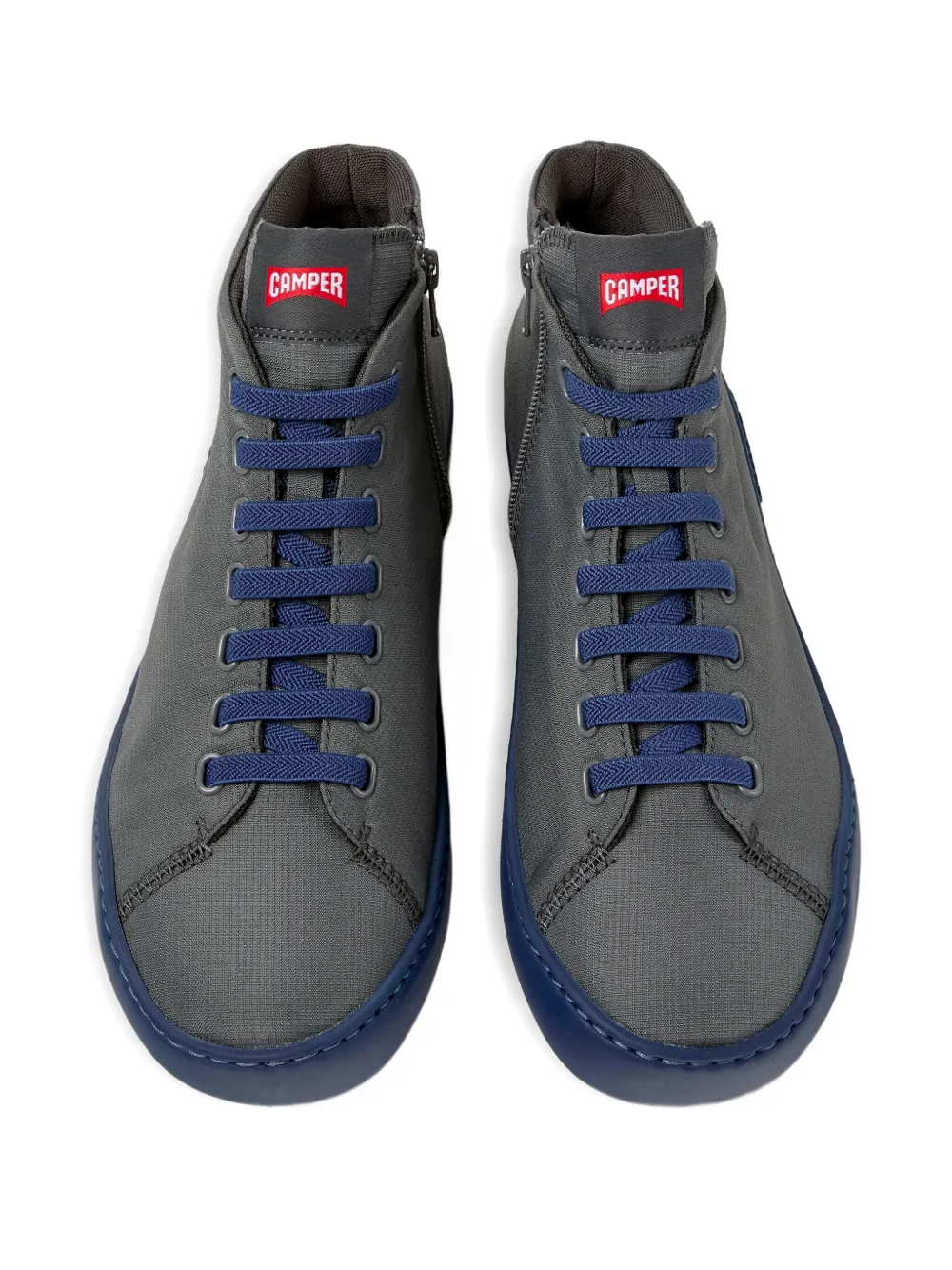 Camper Peu Touring lace-up high-top trainers Grey