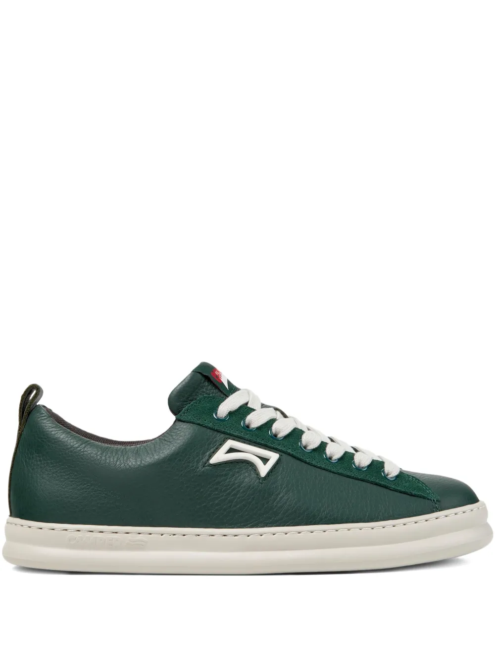 Camper Runner Four leather lace-up sneakers Green