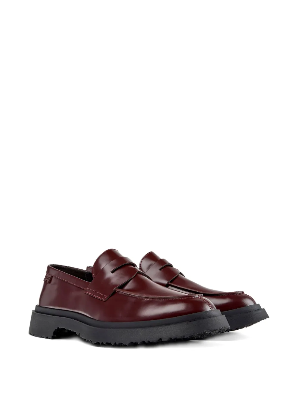 Camper Walden leather loafers Red