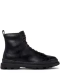 Camper Brutus lace-up leather boots - Black