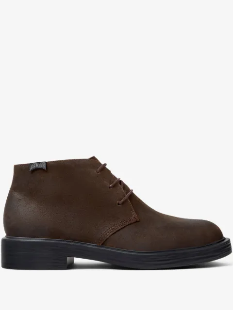 Camper Dean lace-up nubuck-leather desert boots