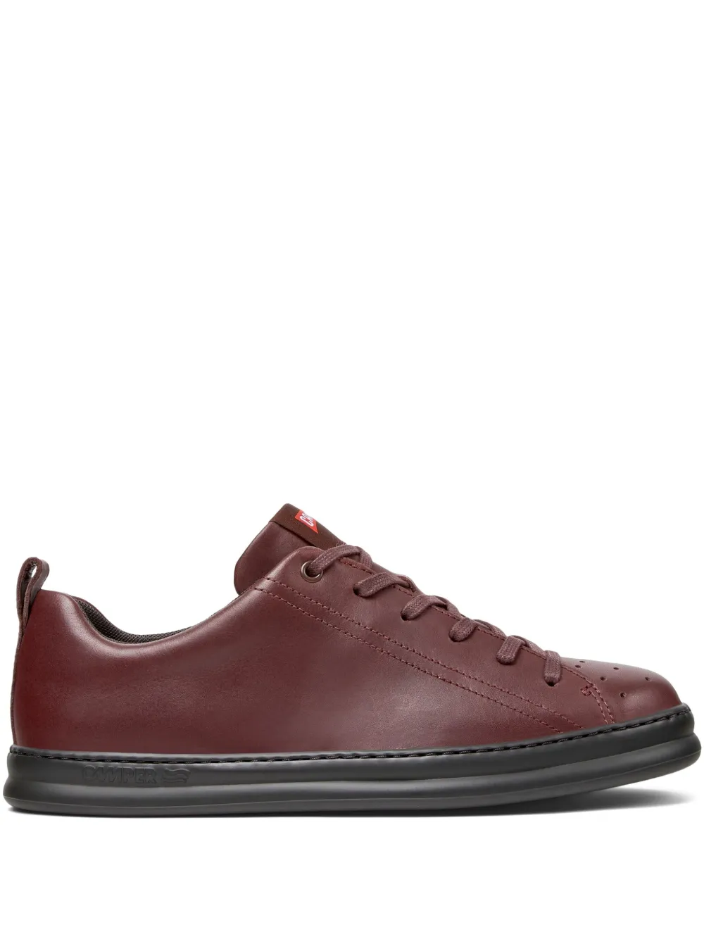 Camper Runner leather lace-up sneakers Red