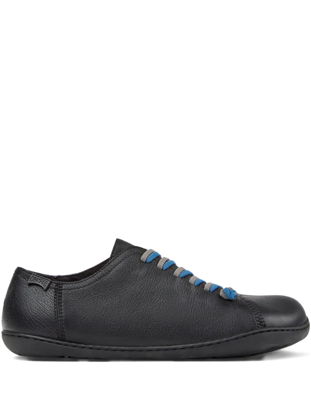 Camper Peu Cami leather lace-up low-top sneakers Black