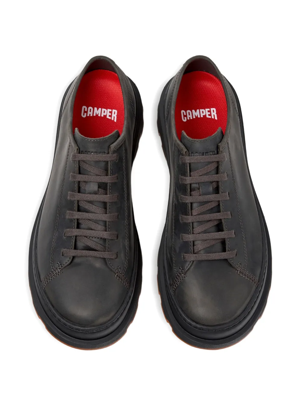 Camper Brutus derby veterschoenen Zwart