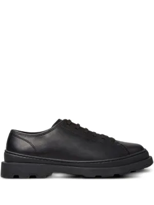 Camper Junction レザーキャップシューズ | ブラック | FARFETCH JP