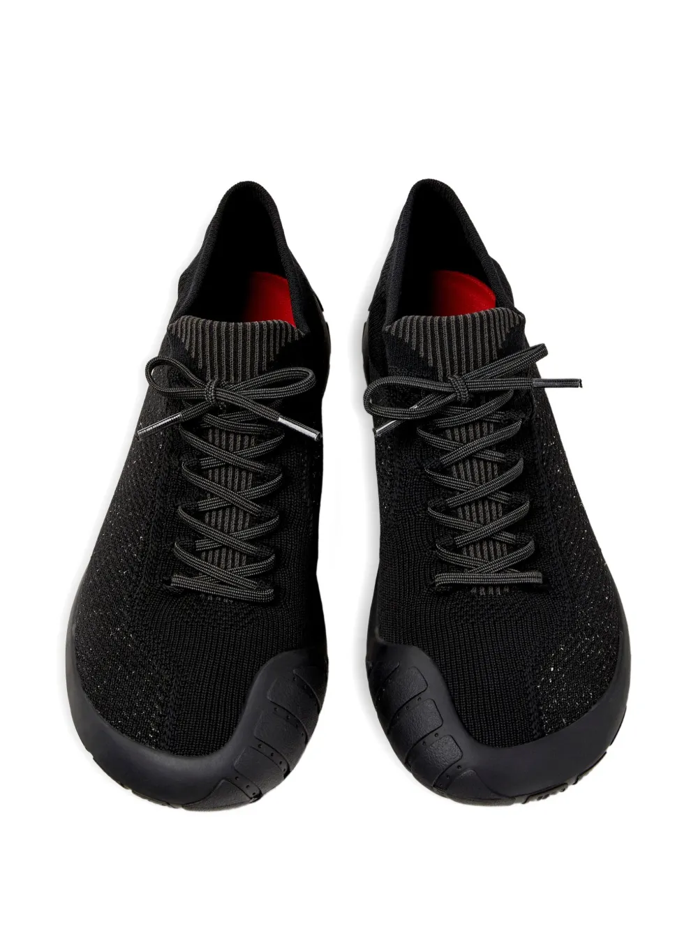 Camper Peu Path knitted lace-up sneakers Black
