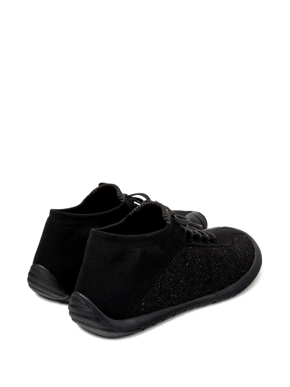 Camper Peu Path knitted lace-up sneakers Black