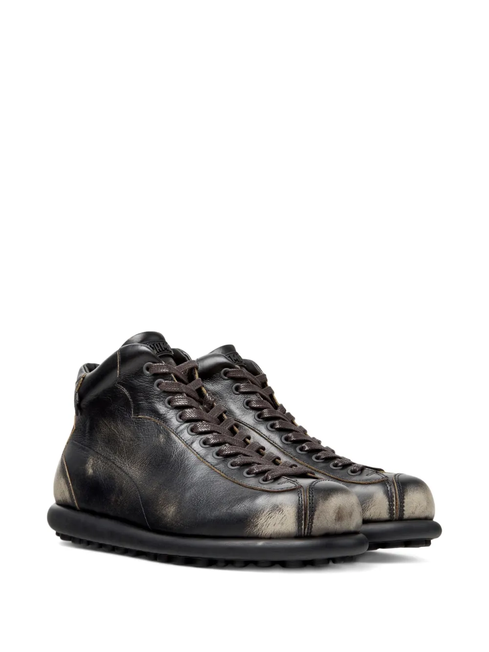 Camper Pelotas Ariel leather lace-up sneakers | Hi-Tops | Image 2