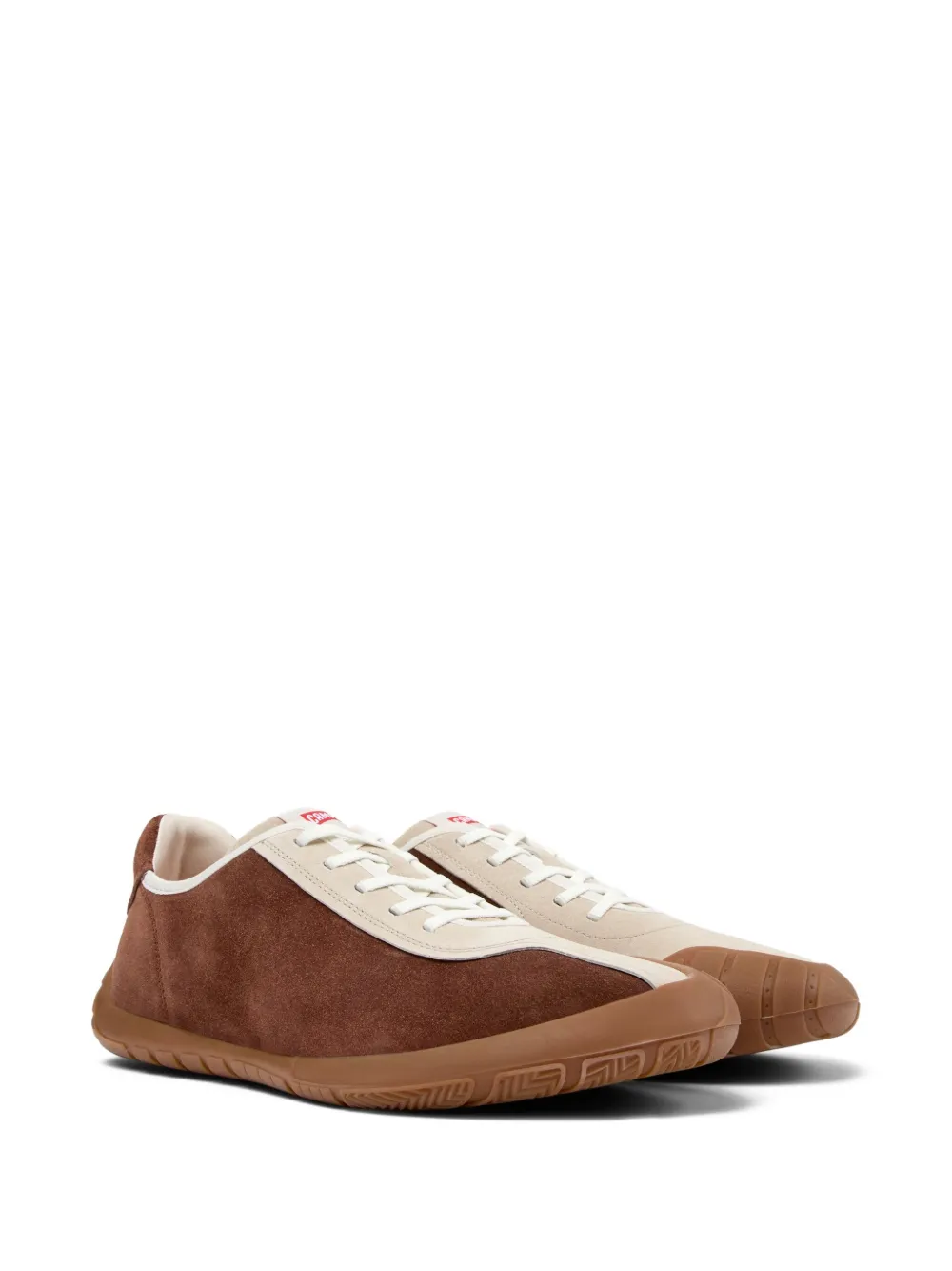 Camper Peu Path suede-panel sneakers Brown