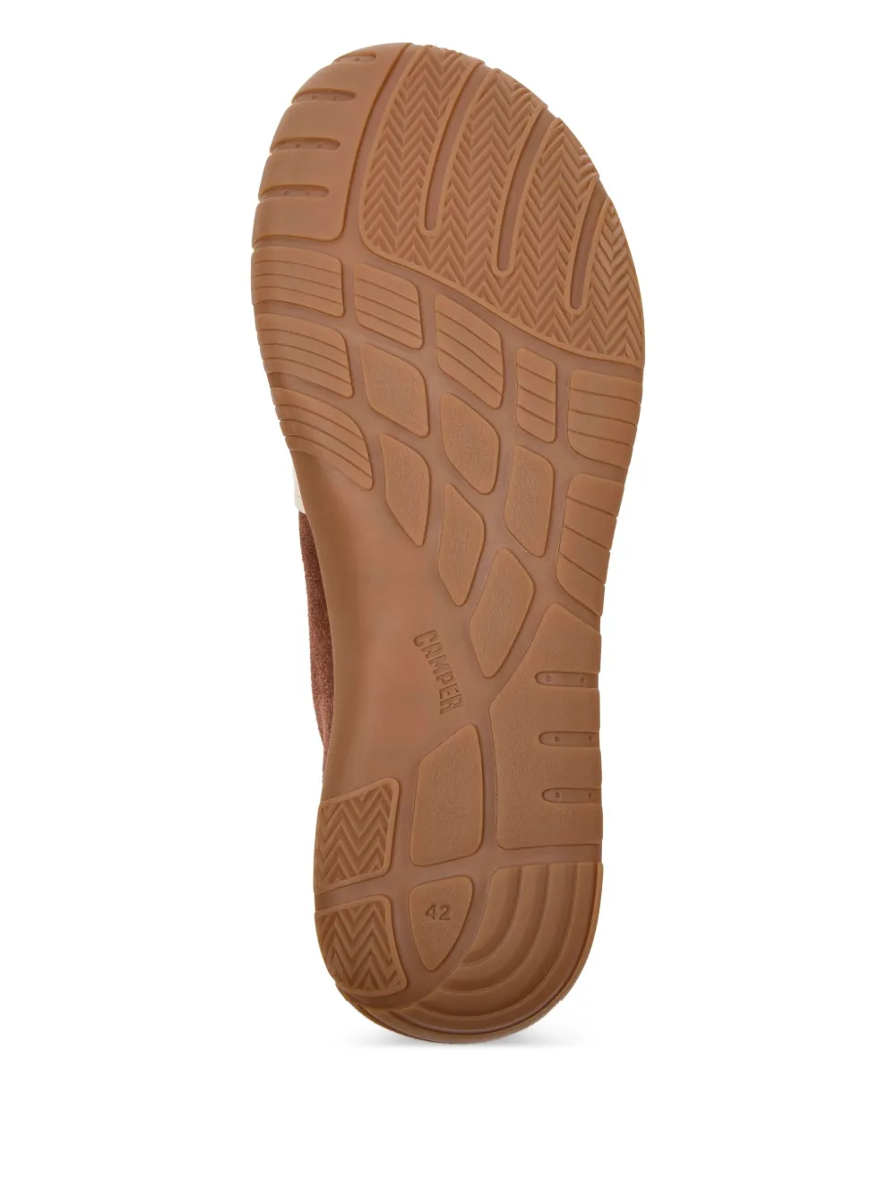 Camper Peu Path suede-panel sneakers Brown