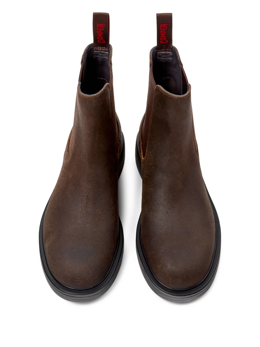 Camper Dean elastic-panel chelsea boots Brown