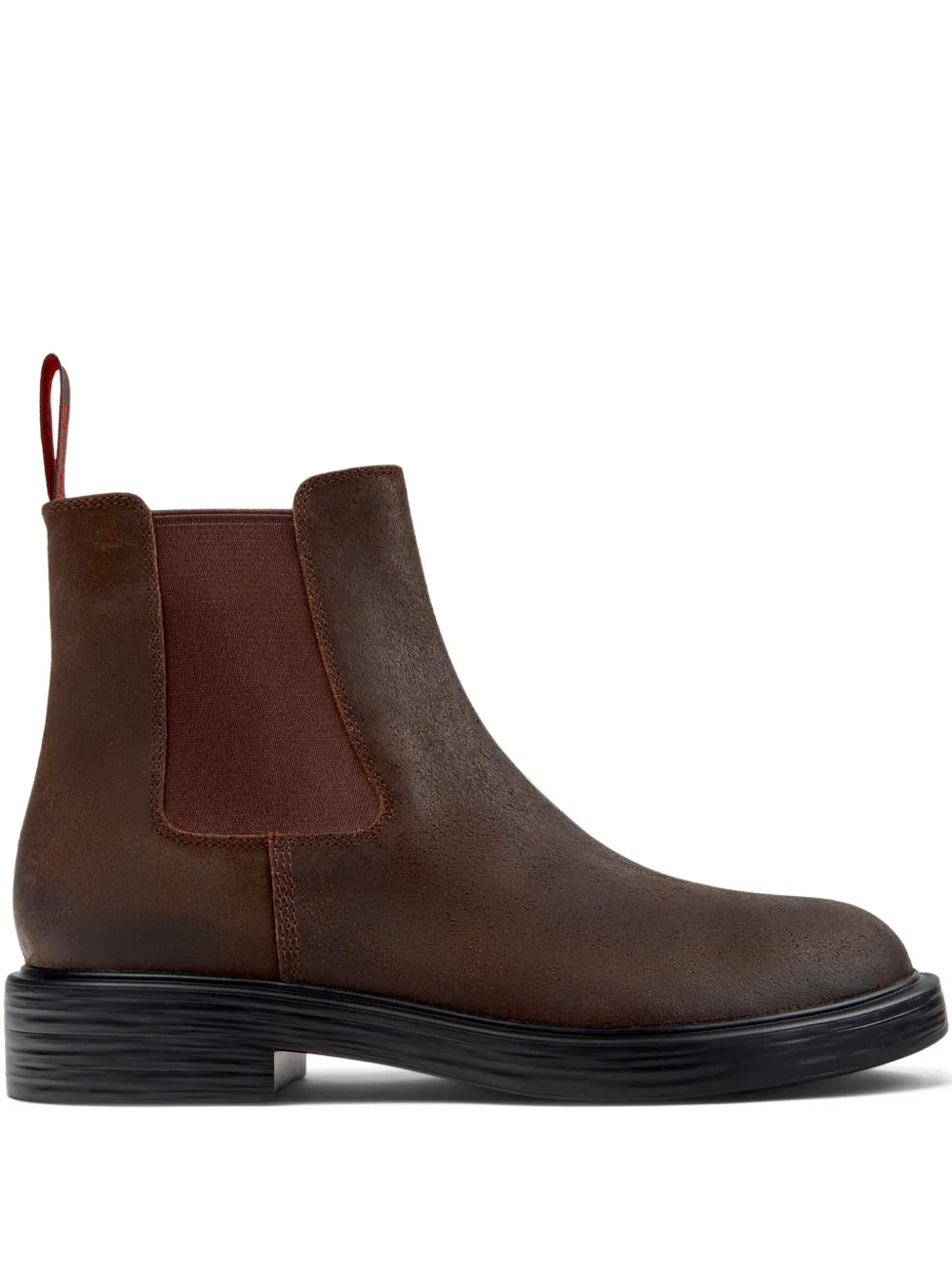 Camper Dean elastic-panel chelsea boots Brown