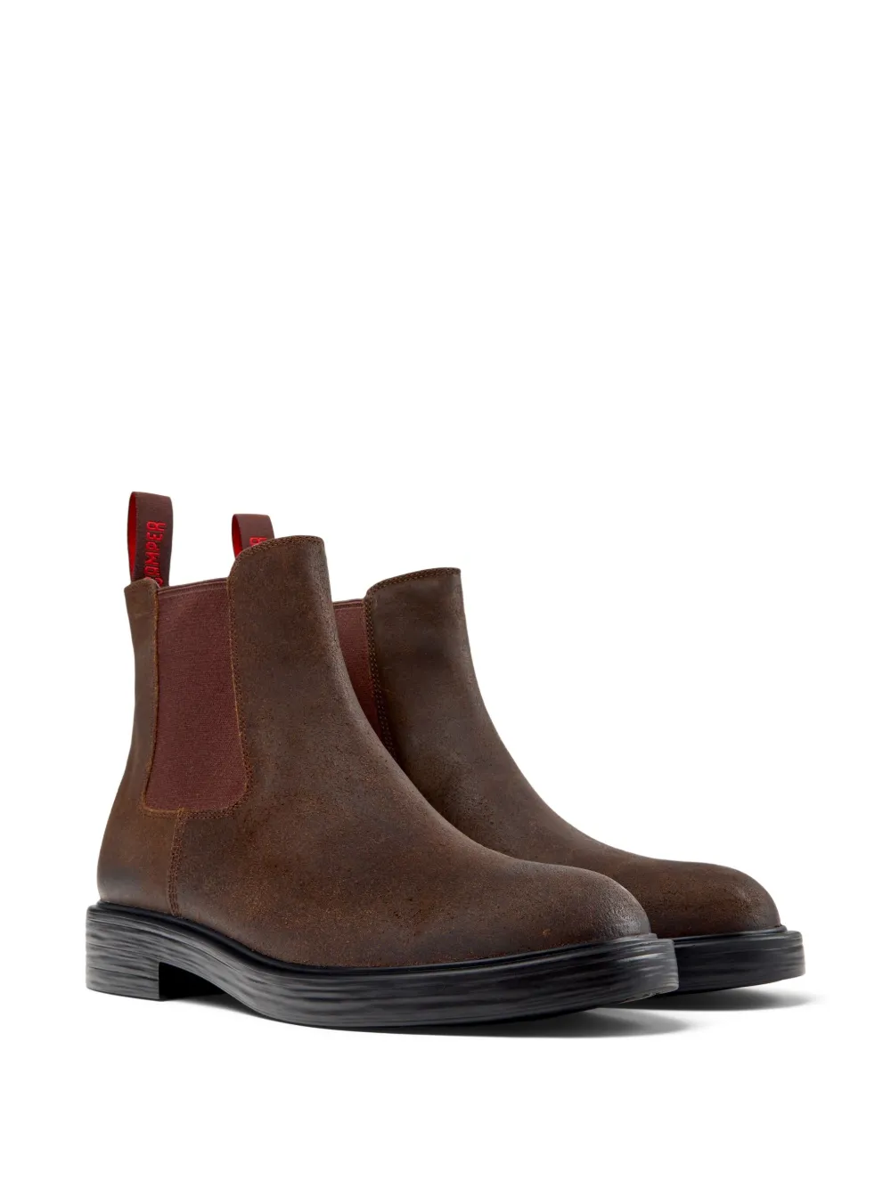 Camper Dean elastic-panel chelsea boots Brown