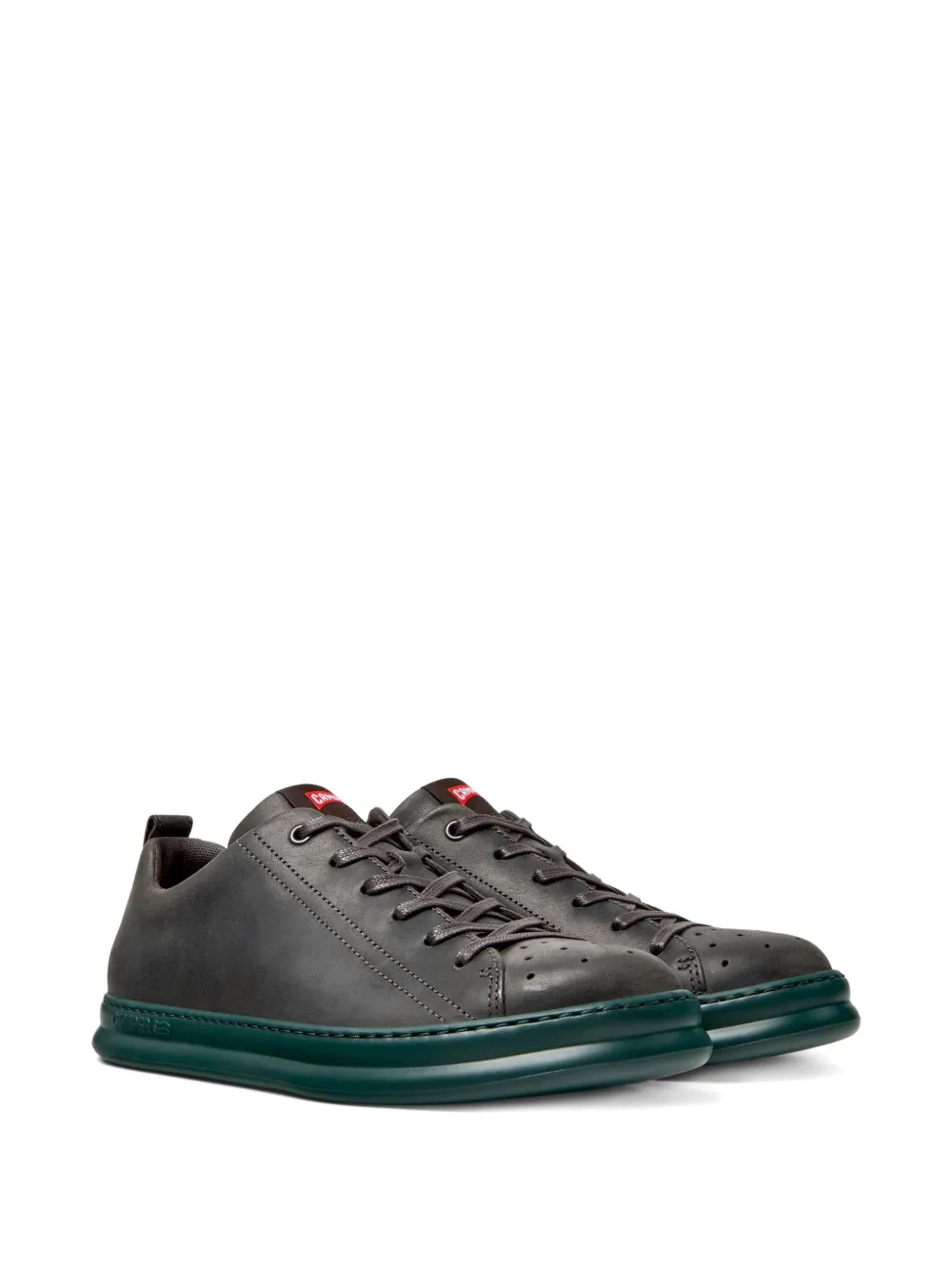 Camper Runner Four perforated-detail lace-up sneakers Grey