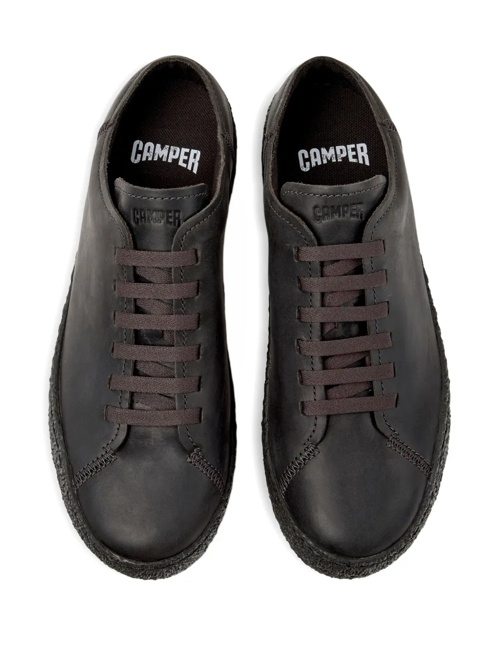 Camper Peu Terreno leather lace-up sneakers DARK GRAY 2