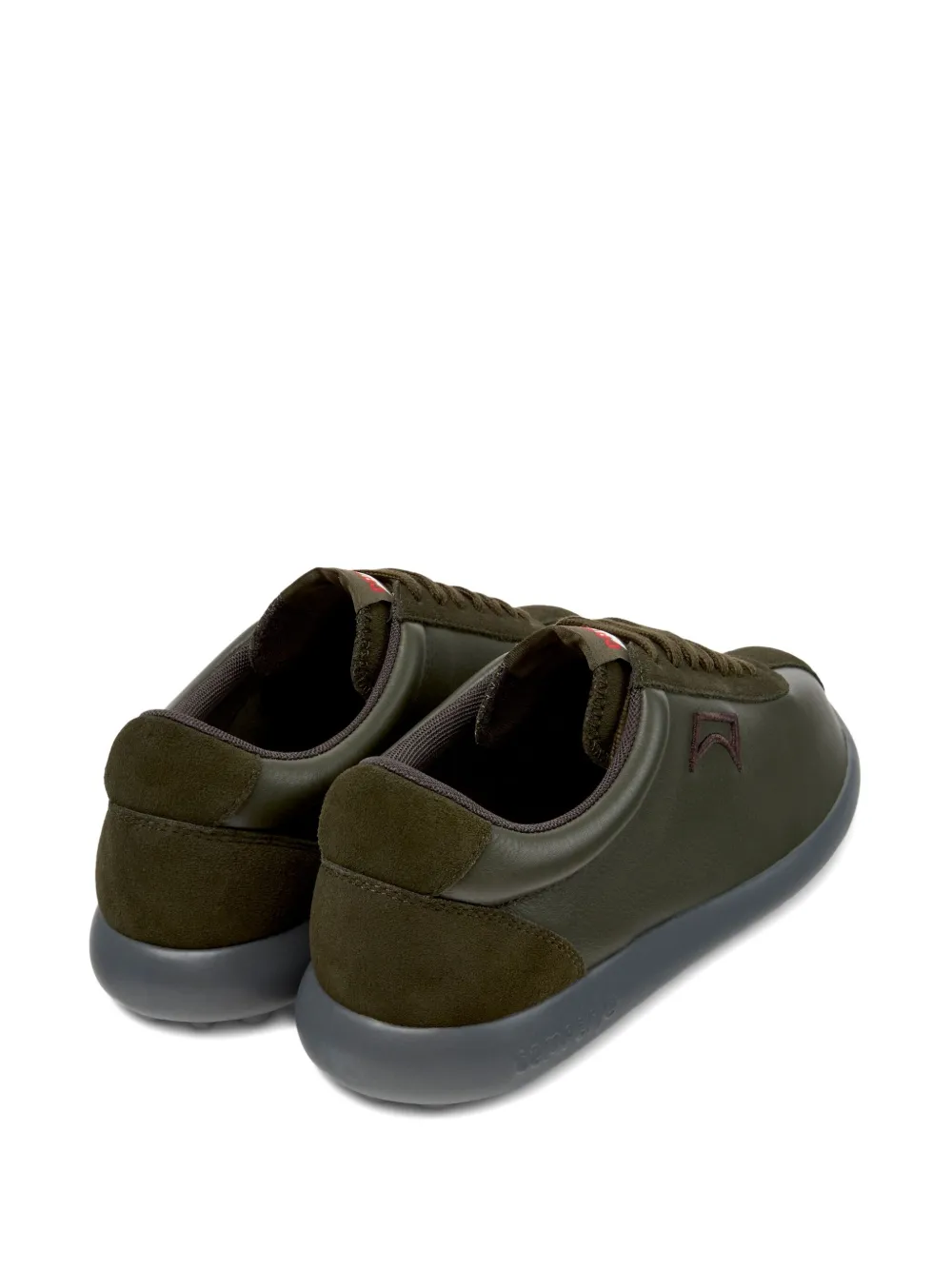 Camper Pelotas Xlf Leather Suede Sneakers In Brown