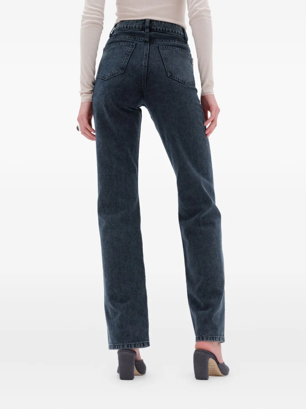 REMAIN Jeans met vijf zakken Zwart