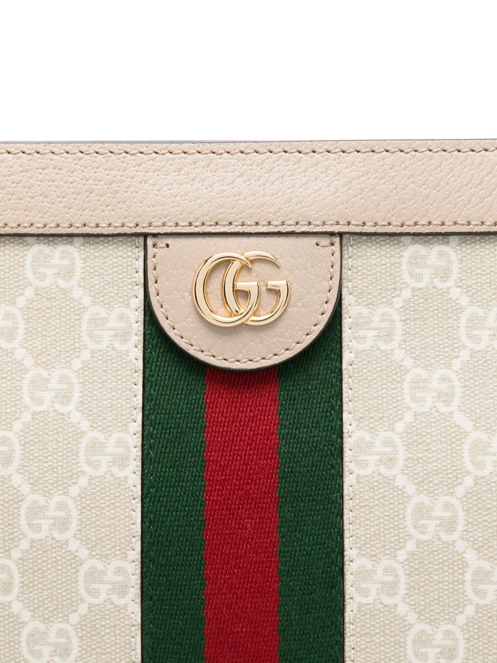 Pre-owned Gucci 2024 Ophidia Crossbody Bag In Neutral